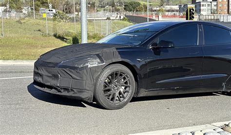 Tesla Model 3 Highland Refresh Spotted With Never Before Seen Wheels