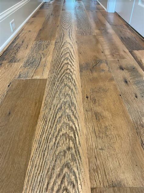 Original Face Skip Planed White Oak Flooring Southend Reclaimed