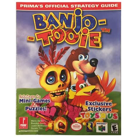 Prima Official Strategy Guide Banjo Tooien64 Game Sale Dkoldies