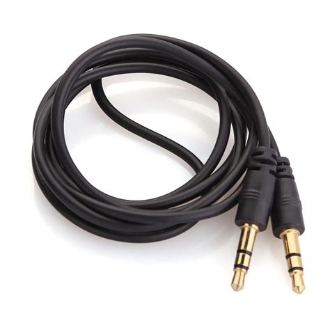 3 5mm Aux Cable 3 Pole Male To Male Jack Audio Stereo Extension Cord
