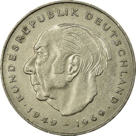 Two Marks 1978 Theodor Heuss Coin From Germany Online Coin Club