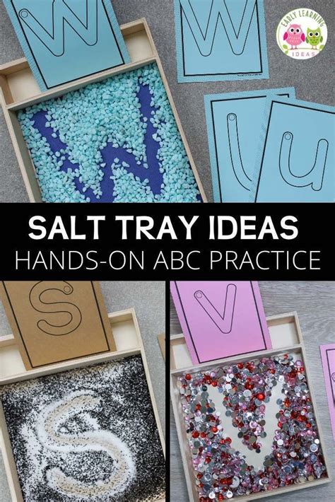 How To Make An Exciting Salt Tray In No Time Fun Writing Activities