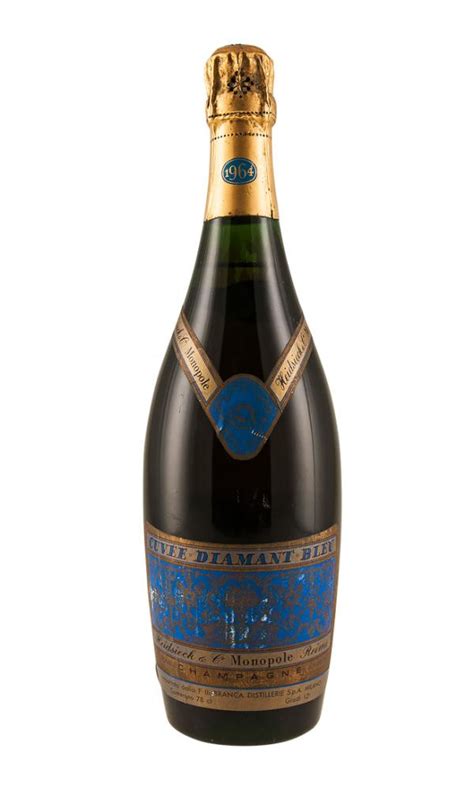 Buy Heidsieck Monopole Cuvee Diamant Bleu 1964 Champagne France