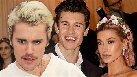 justin bieber on shawn mendes and hailey baldwins met gala date youtube