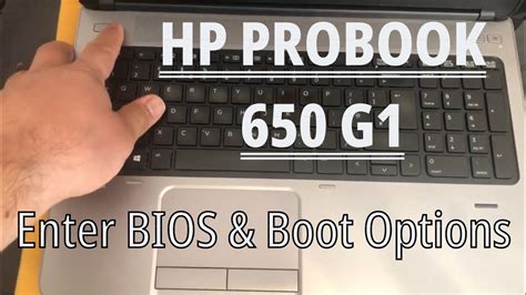 Hp Probook 650 G1 ∆ How To Enter Bios Configuration Settings And Boot