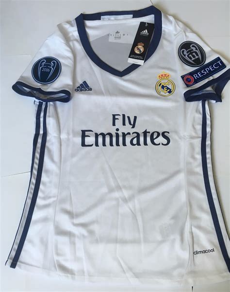 Real madrid champions league away jersey 2011/12 launch date of the rm cl away jersey 2011/12: Jersey Real Madrid 2016-2017 Mujer Champions League ...