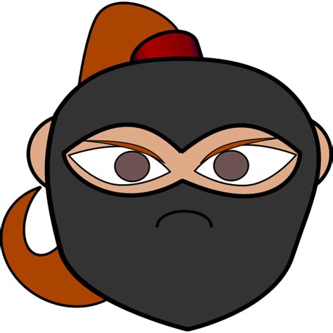 Ninja Face Svg