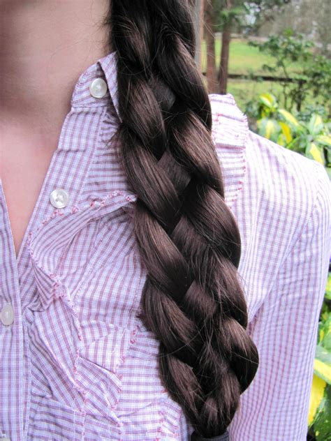 The technique is a little different. Vivi K: Hair: The four strand braid