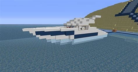 Small Yacht Modern Minecraft Map