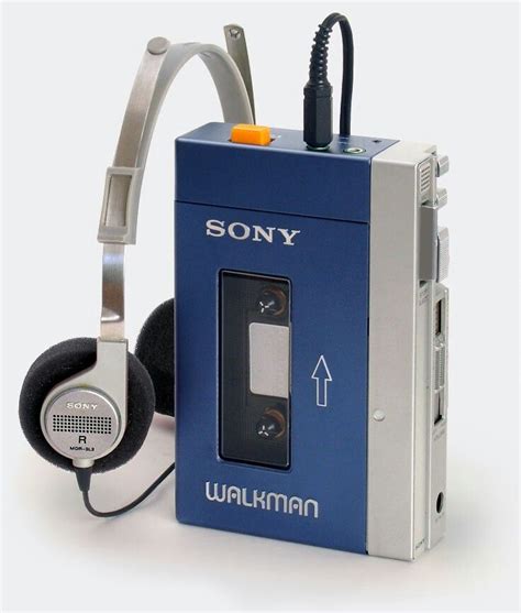 Sony Walkman Tps L2 The Original Walkman Portable Cassette Player Released July 1 1979