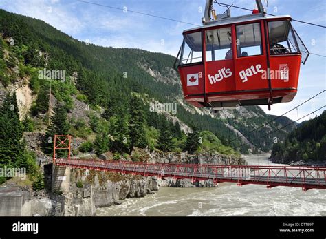 Hells Gate Airtram Fraser Canyon British Columbia Canada Stock