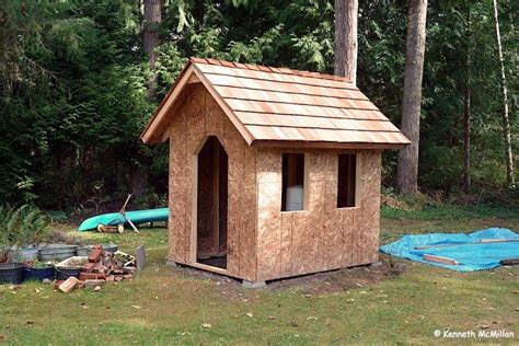 Well pump house shed plan / easy to modify, apply to any build. How To Build A Pump House Shed | My Home Woodworking ...