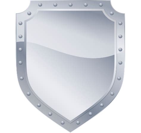 Gray Metal Shield Png Image Free Picture Download
