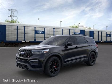 New 2023 Ford Explorer Black St For Sale At Jim Trenary Ford Inc For