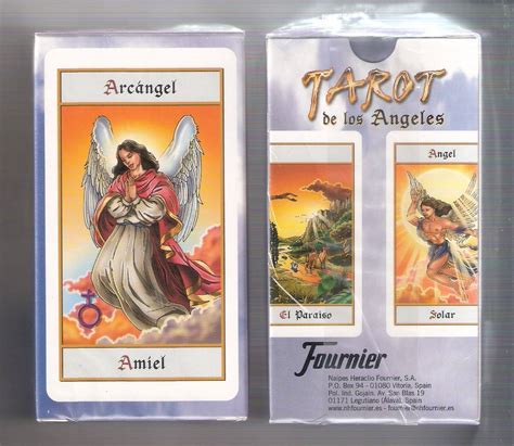 Cartas Tarot Angeles Originales Fournier 78 Cartas Nuevos Bs 39