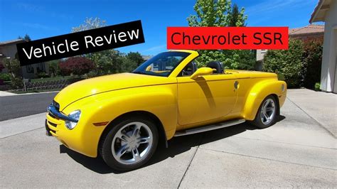 Chevrolet Ssr Review Youtube