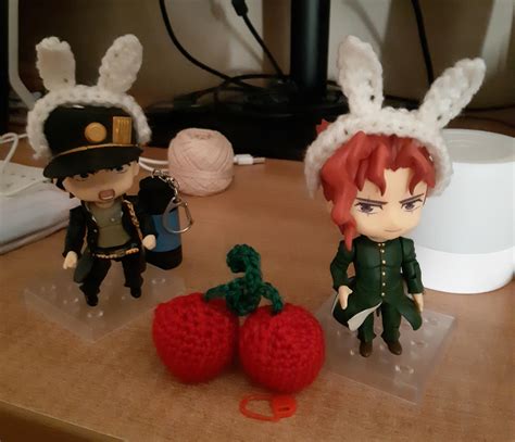 Kakyoin And Jotaro Are My First Nendoroids To Celebrate I Made Them A