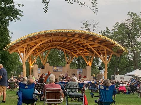 Wisconsin Riverside Park Bandshell By Roald Gundersen Lloyds Blog