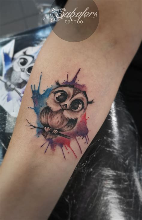 owl-tattoo-watercolor-owl-tattoo,-small-watercolor-tattoo,-baby-owl-tattoos