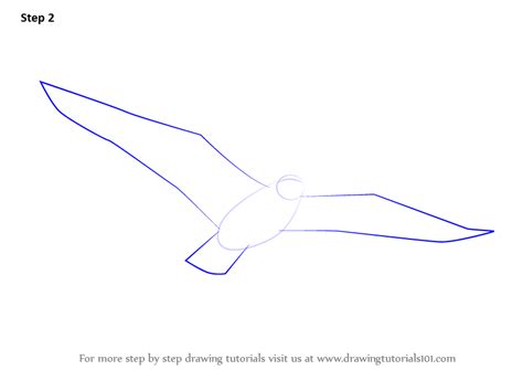 Learn How To Draw A Flying Bird Birds Step By Step Drawing Tutorials