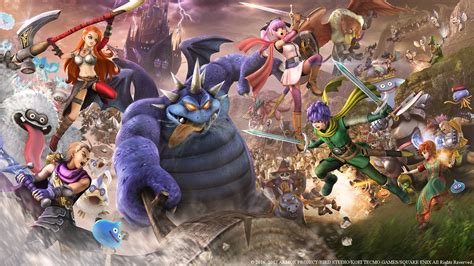Fighting The Dragon Wallpaper From Dragon Quest Heroes Ii
