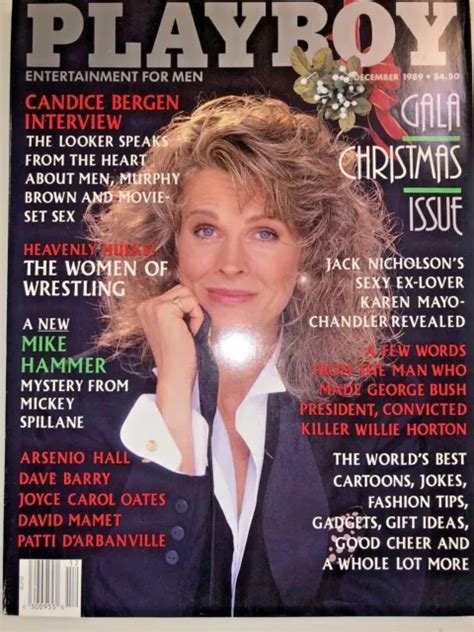 PLAYBOY DECEMBER 1989 Gala Christmas Issue Petra Verkaik Centerfold 6