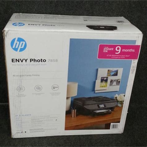 Hp Envy 7858 All In One Inkjet Wi Fi Color Printer With Mobile Printing