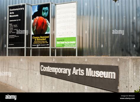 Contemporary Arts Museum Houston Texas Stock Photo Alamy