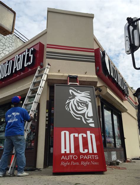 Arch Auto Parts Rolls Out New Branding For Merrick Blvd Queens Ny Store