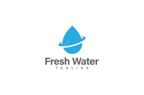 Premium Vector Fresh Water Logo Design Vector