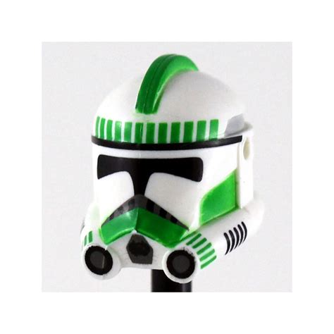 Lego Star Wars Helmets Clone Army Customs Phase 2 Shock Green Helmet