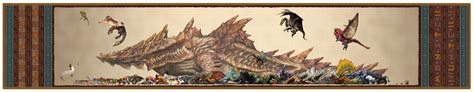 Those Banners They Have Of Size Comparisons Are Amazing Monsterhunter