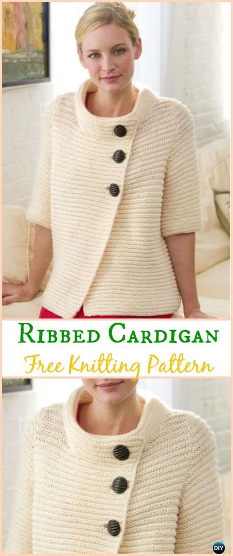 Knitting Pattern Cardigan Easy Mikes Nature