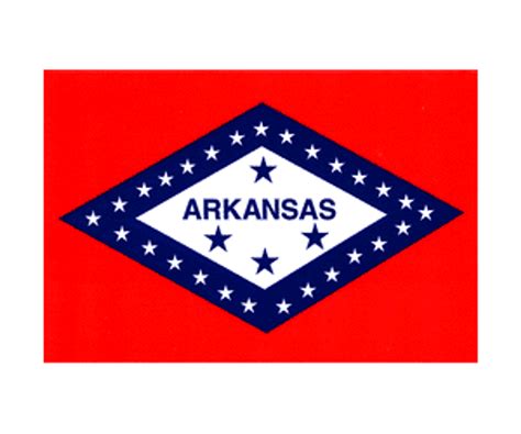Arkansas State Flag Decal