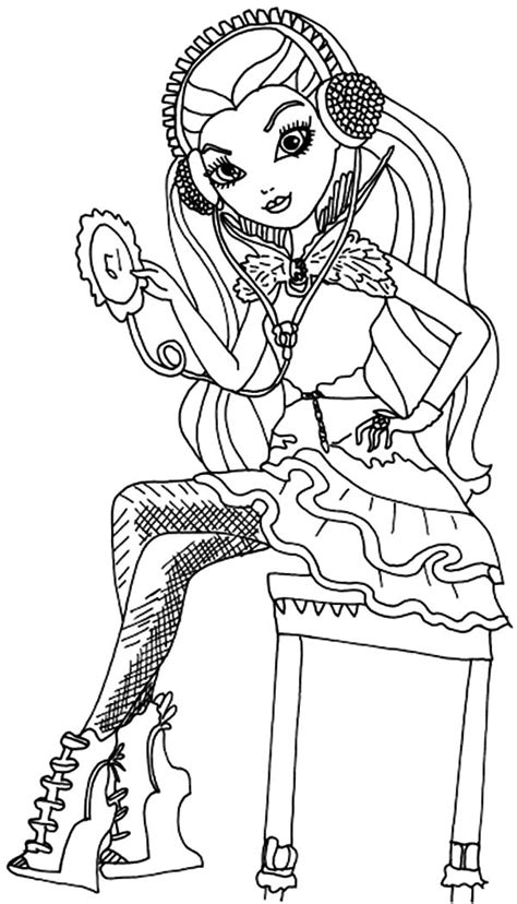You can print or color them online at 960x800 ever after high coloring pages raven raven coloring page ravens. Ever After High Raven Queen Listening Song From Diskman ...