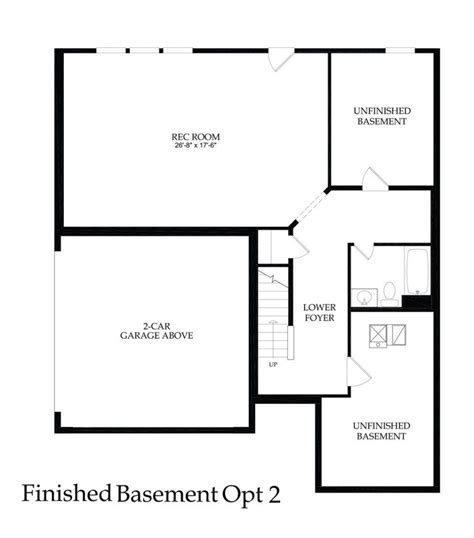 Finishing a basement can be tricky due to headroom issues. 24 Beautiful Finished Basement Floor Plans - Home Plans ...