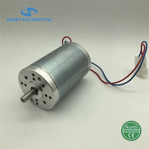 Od63mm High Torque Permanent Magnet Brushed Dc Motor 12v 24v 36v 40v