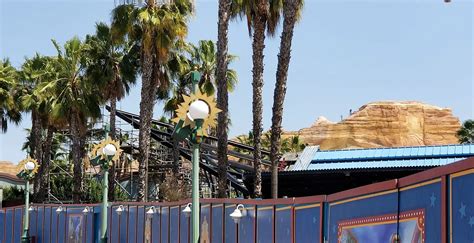 Photos Pixar Pier And Incredicoaster Construction Progress Chip And