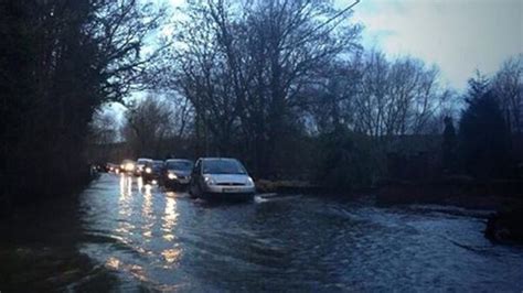 Flooded Sonning Bridge Thames Crossing To Reopen Bbc News