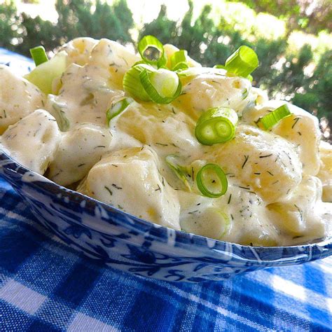Easy Potato Salad With Dill Recipe