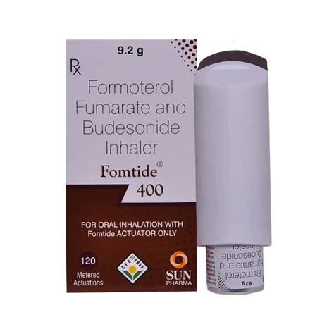 Buy Fomtide 400 Cfc Free Inhaler 92g 120 Mdi Online Check Price