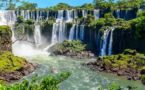 Voyage Iguazu Visite Des Chutes Diguazu à La Frontière Argentine Et