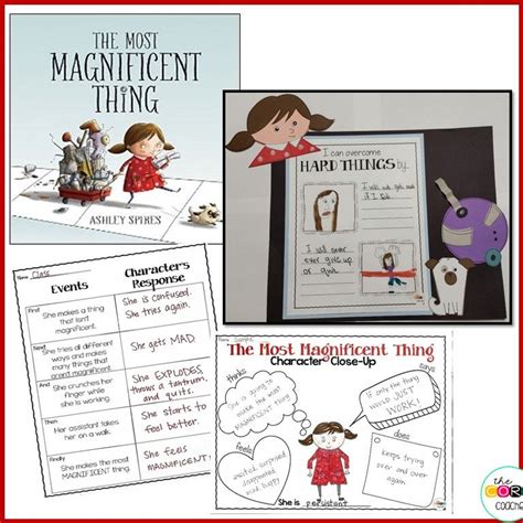 Teach Character Traits And Character S Response With The Most Magnificent Thing By Ashley Spires