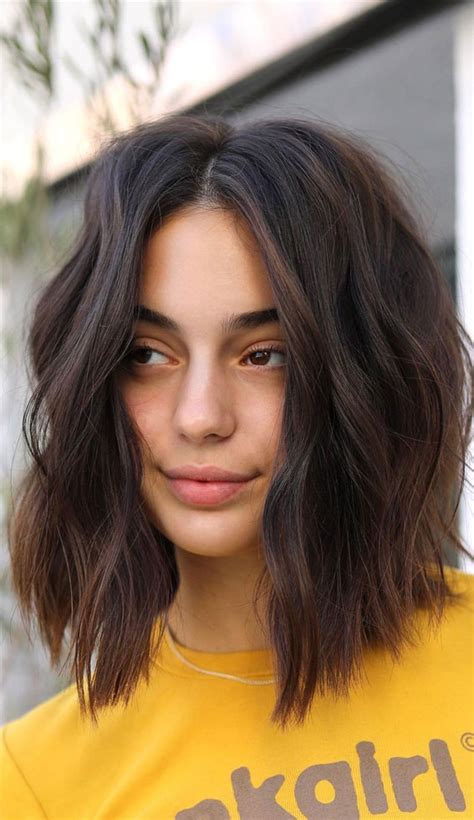 Stylish Shoulder Length Haircuts To Try Now Undone Effortless Long Bob I Take You