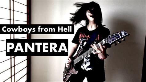 Cowboys From Hell Pantera Cover Youtube