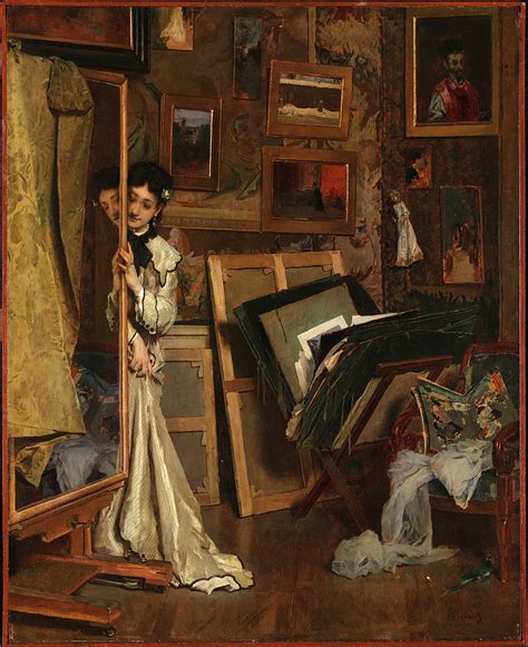 Alfred Stevens Famous Art Paintings Fine Art Painting Oil