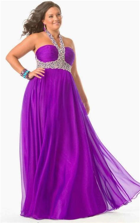 Purple Plus Size Prom Dresses Pluslookeu Collection