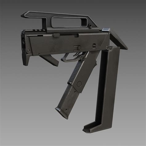 Magpul Fmg 9 Submachine Guns 3ds