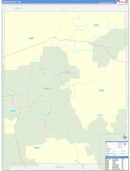 Maps Of Catron County New Mexico