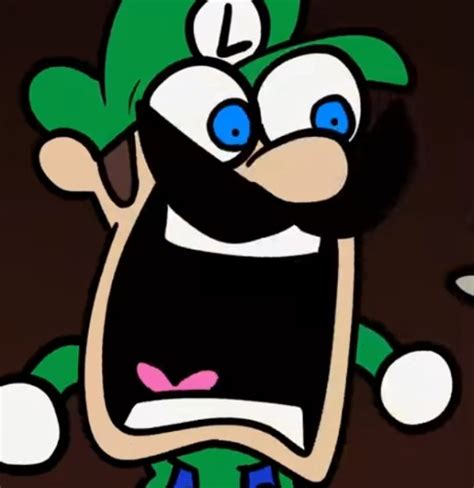 Luigi Scream Blank Template Imgflip